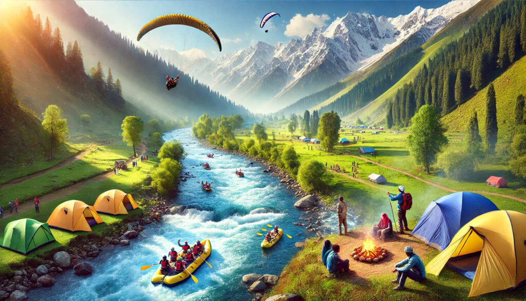Adventure Tour in Kashmir: Thrilling Experiences in the Paradise on Earth