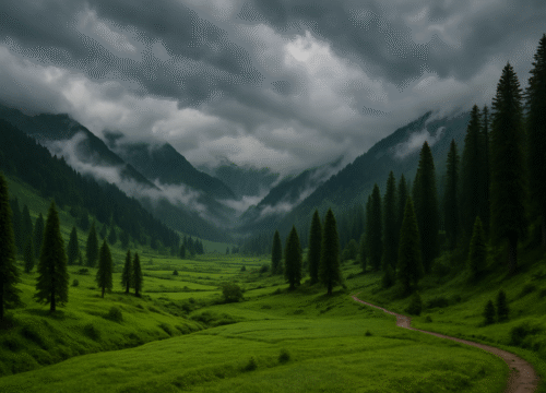Monsoon Magic in Kashmir: Lush Valleys, Rainy Bliss & Off-Season Travel Guide
