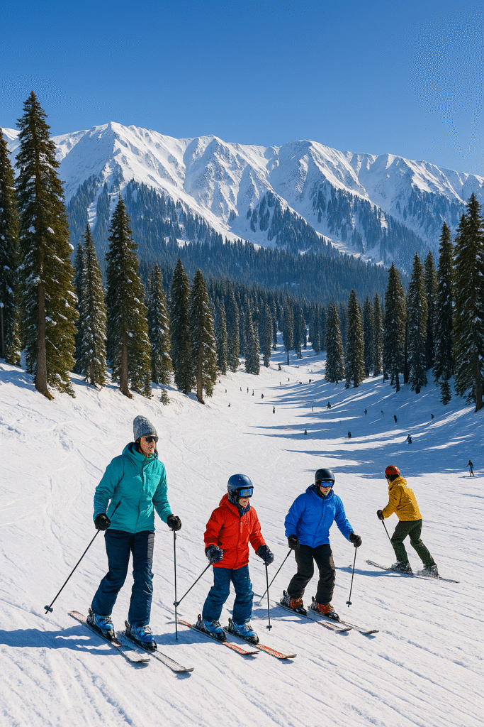Winter Wonderland in Kashmir: A Family-Friendly Guide to Gulmarg’s Skiing & Snow Adventures