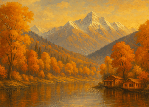 Autumn in Kashmir: A Golden Tapestry of Chinar Leaves, Harvests & Cultural Festivals