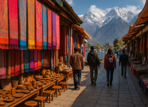 Kashmir Handicrafts & Hidden Treasures: A Cultural & Shopping Guide for Families, Adventurers & Travel Agents