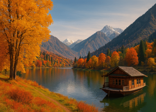 Autumn in Kashmir: Golden Chinar Leaves, Saffron Fields & Family Adventures