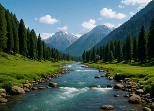Pahalgam Adventure Guide 2025: River Rafting, Betaab Valley, Aru & Baisaran – Itinerary, Travel Tips & Family Fun