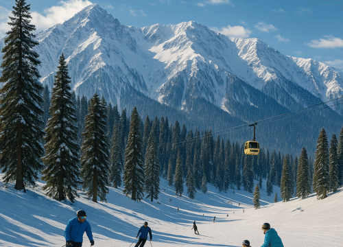 Winter Wonderland in Kashmir: Skiing, Snowboarding & Family Fun in Gulmarg & Pahalgam